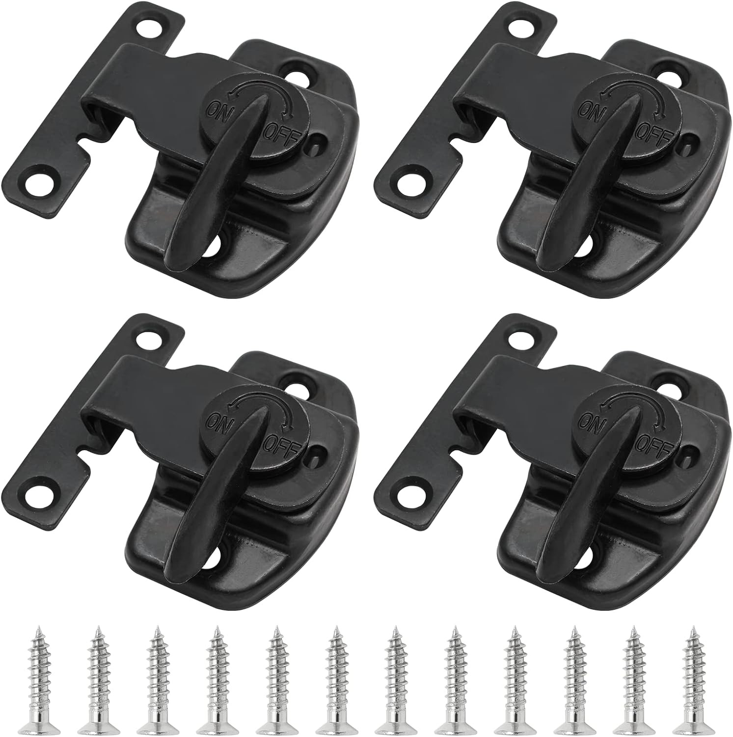 4 Pieces Metal Dining Table Locks Dining Training Table Buckles Latches Table Co