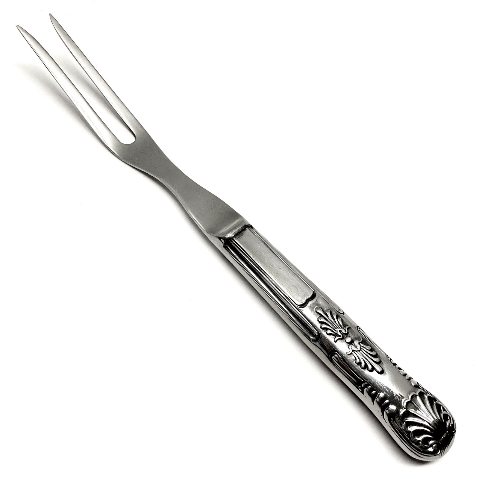 Vintage Regent KINGS Stainless Japan Carving Fork Silverware Flatware HTF