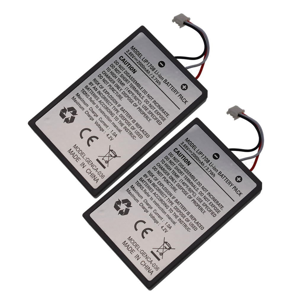 2.0Ah PS5 Battery + USB Charging Cable For Sony PS5 Playstation 5 Controller
