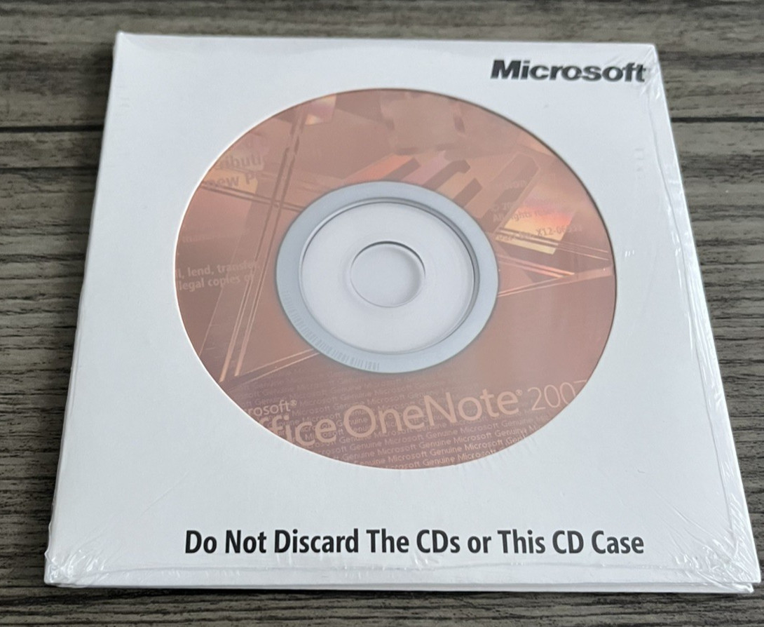Microsoft Office OneNote 2007 OEM - Sealed