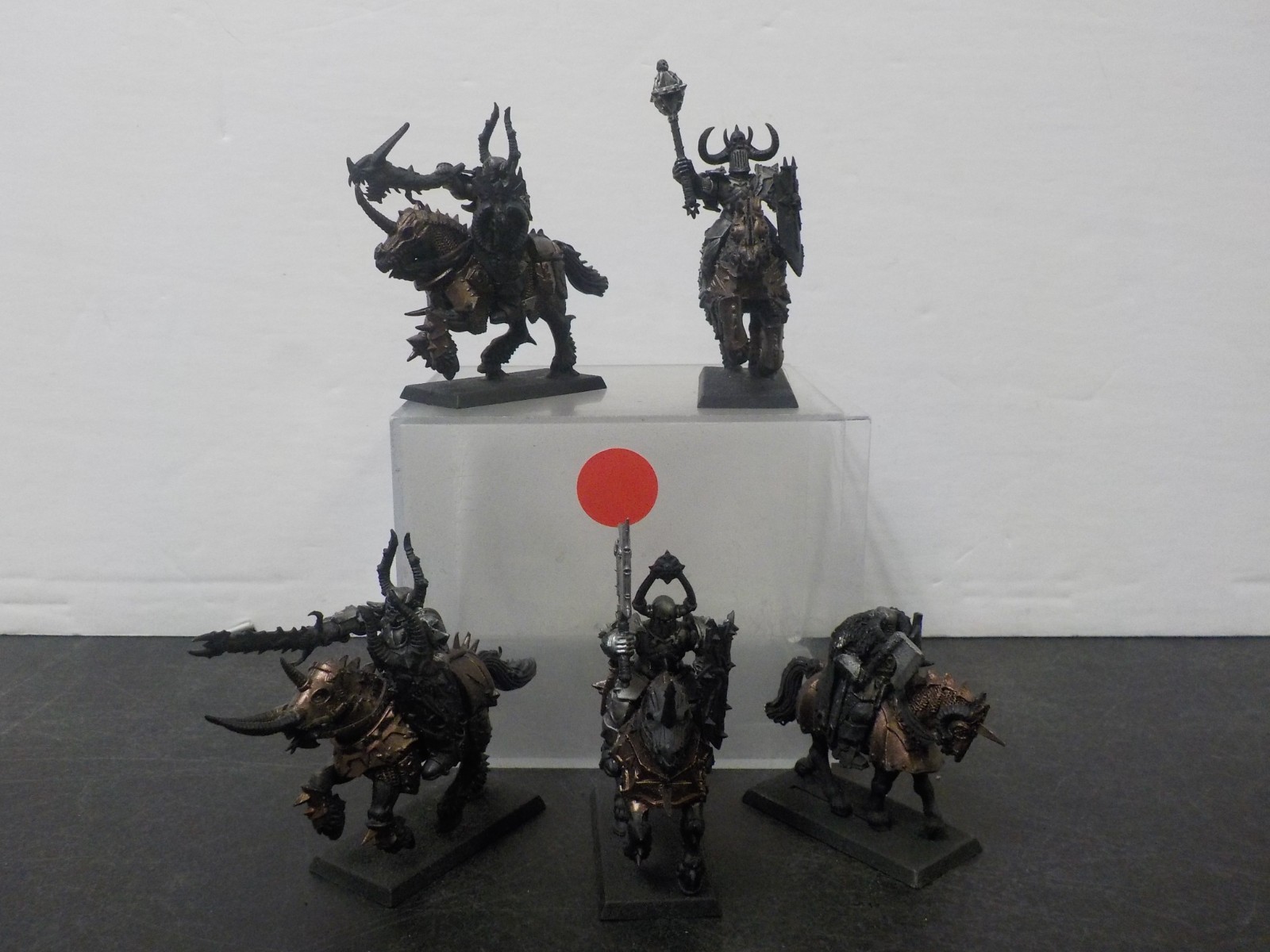 G813 Warhammer Fantasy Age of Sigmar 5 Classic OOP Metal Plastic Chaos Knights