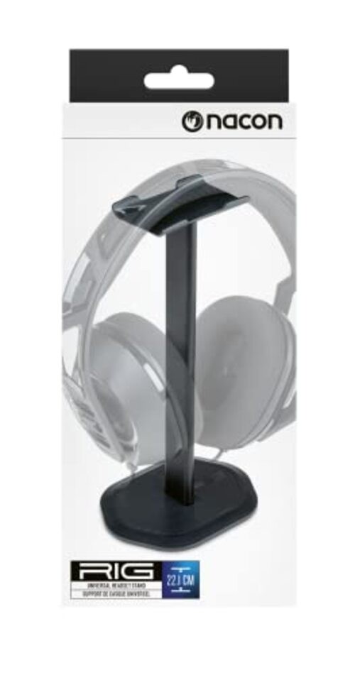 Universal Gaming Headset Stand - Featuring A Sturdy Metal Design and Rubber