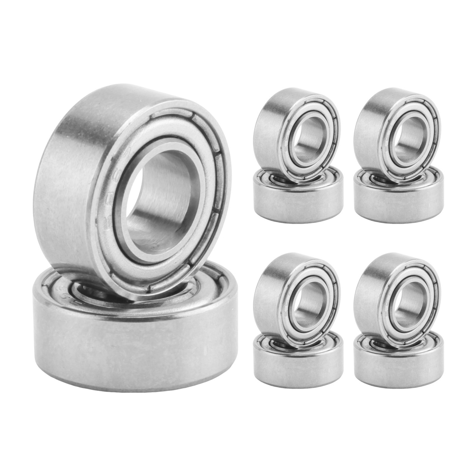 6Mm X 13Mm X 5Mm Miniature Deep Groove Ball Bearing 686Z 10pcs X8L68837