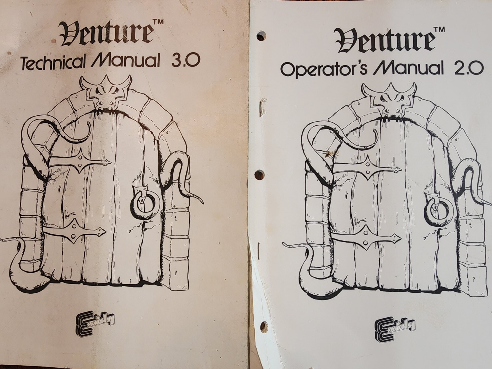 Venture Manual Arcade Exidy 2.0 & 3.0