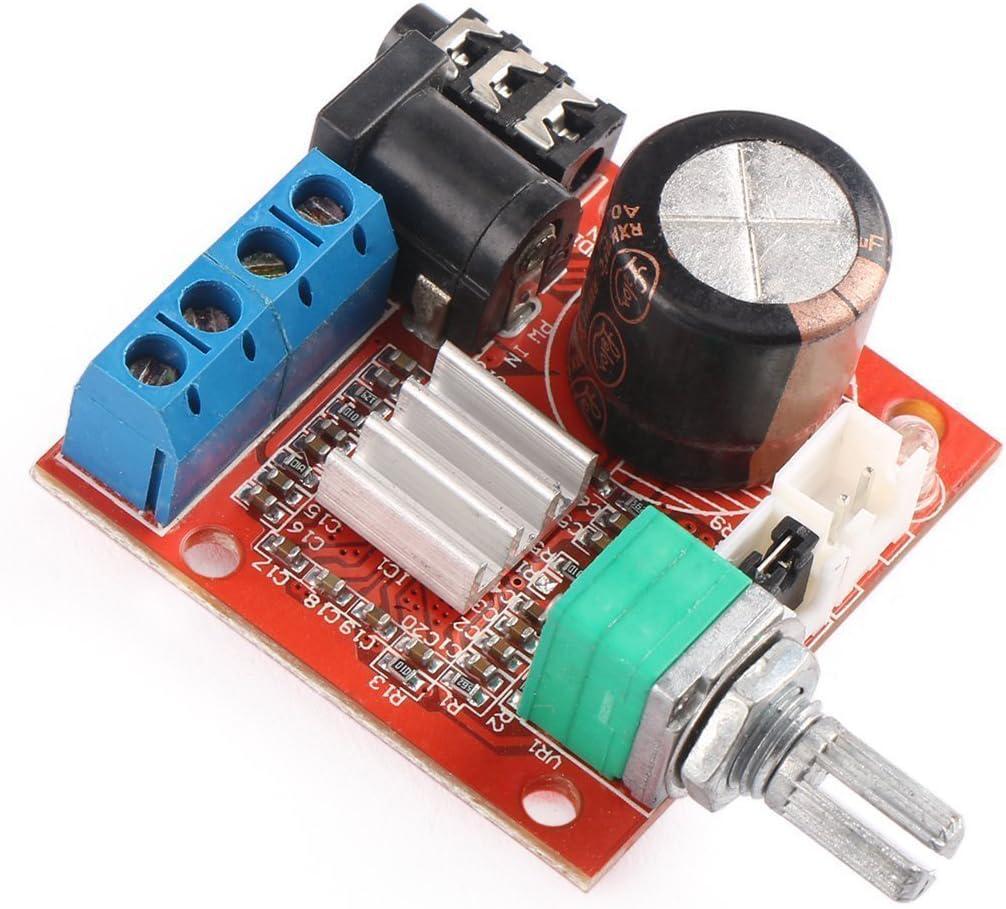 Mini 2.0 Hi-fi Electronic Stereo Audio Assembled Amplifier Portable AMP 10W+10W