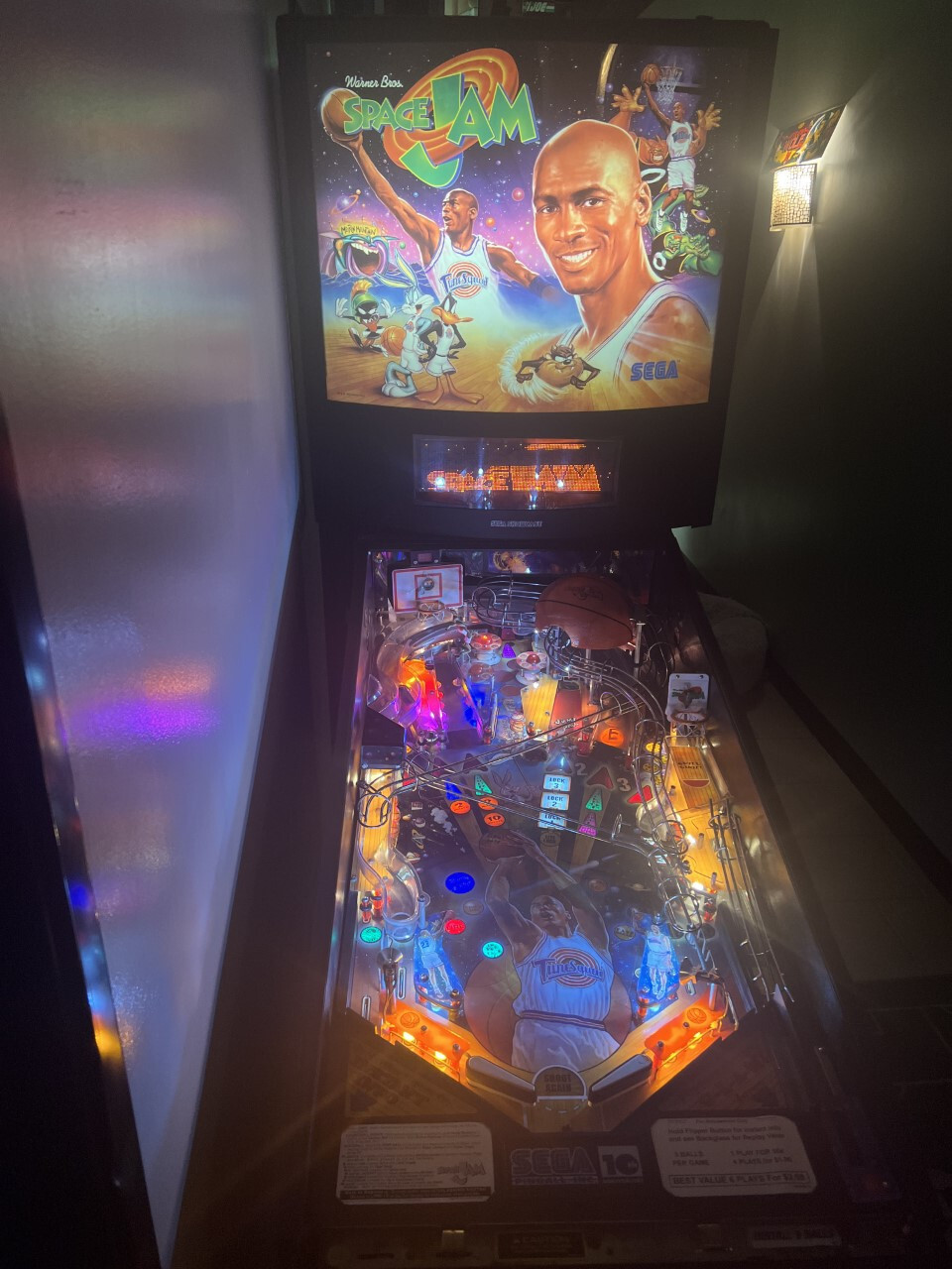 SPACE JAM Complete LED Lighting Kit custom SUPER BRIGHT PINBALL LED KIT