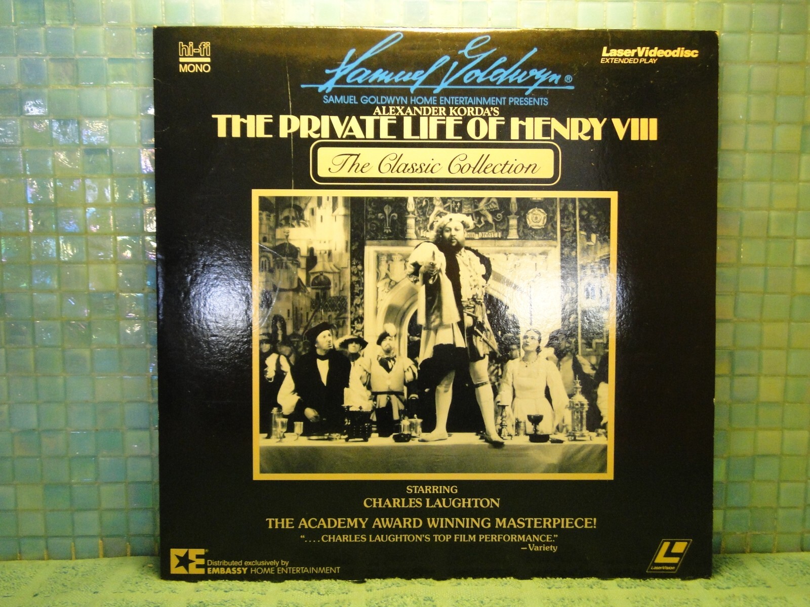 The Private Life Of Henry VIII Extended Play Laserdisc -EXTRA LDs SHIP FREE