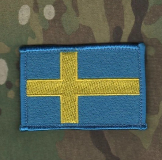 NATO ISAF JOINT SP OPS TASK FORCE JSOTF-A KABUL vêlkrö NORDIC CROSS FLAG: SWEDEN