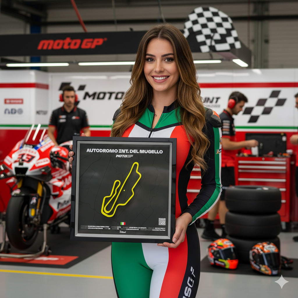 Mugello Circuit MotoGP Shadow Box