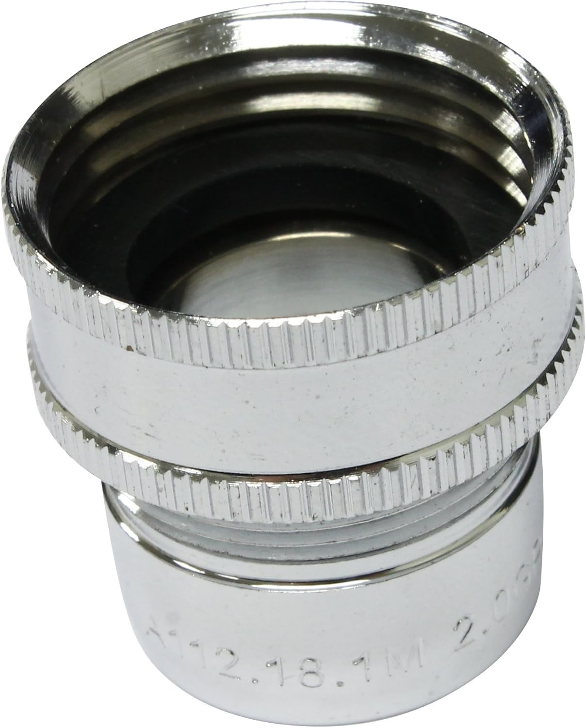 PP800-17 Faucet Aerator for Laundry and Garden Hose, 3-3/4" X 1-7/8", Polished C