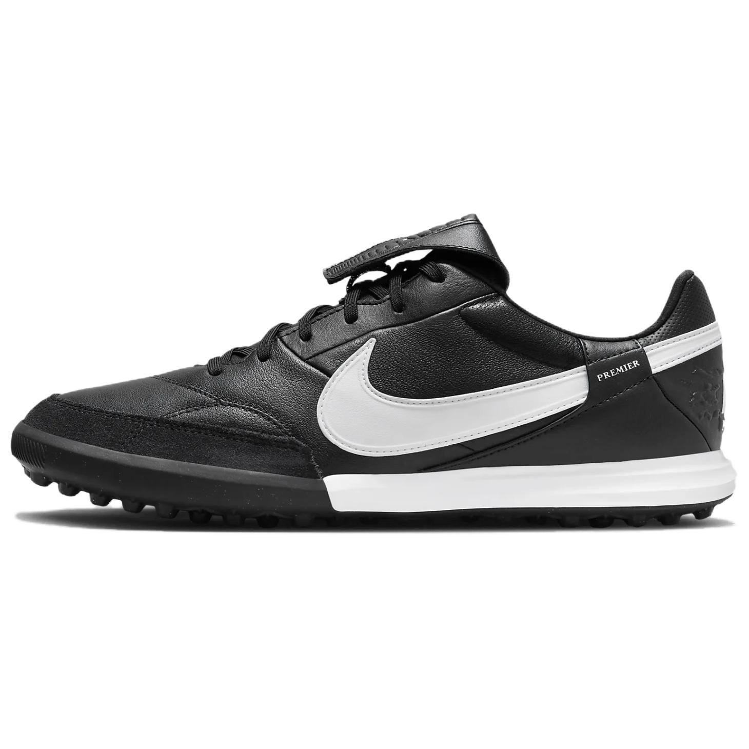 Nike Premier 3 Low Tf Turf 'Black White' - HM0283-001 New Authentic
