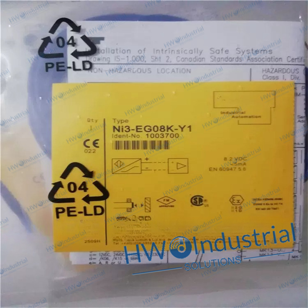 1/Piece New Ni3-EG08K-Y1 NEW Turck Proximity Switch Sensor
