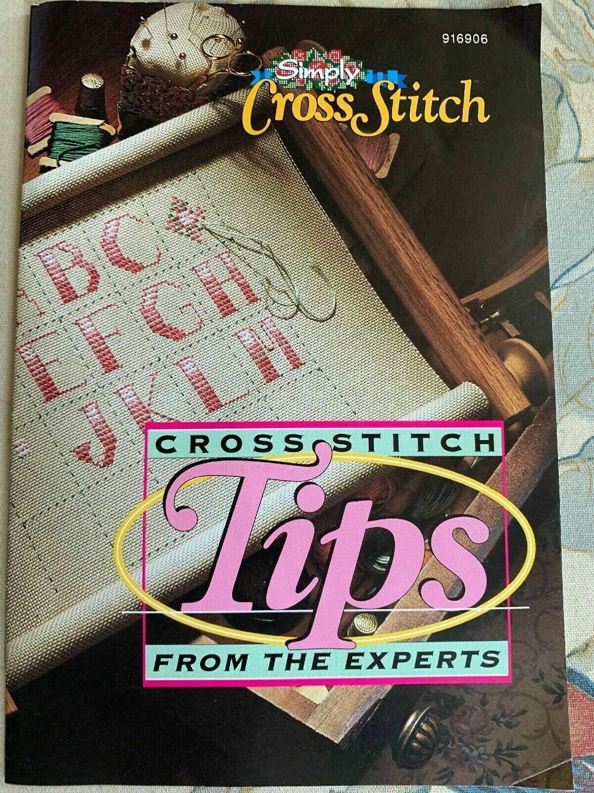 (NEW) Simply Cross Stitch TIPS FROM THE EXPERTS FREE SHIP (1991 Booklet) #916906