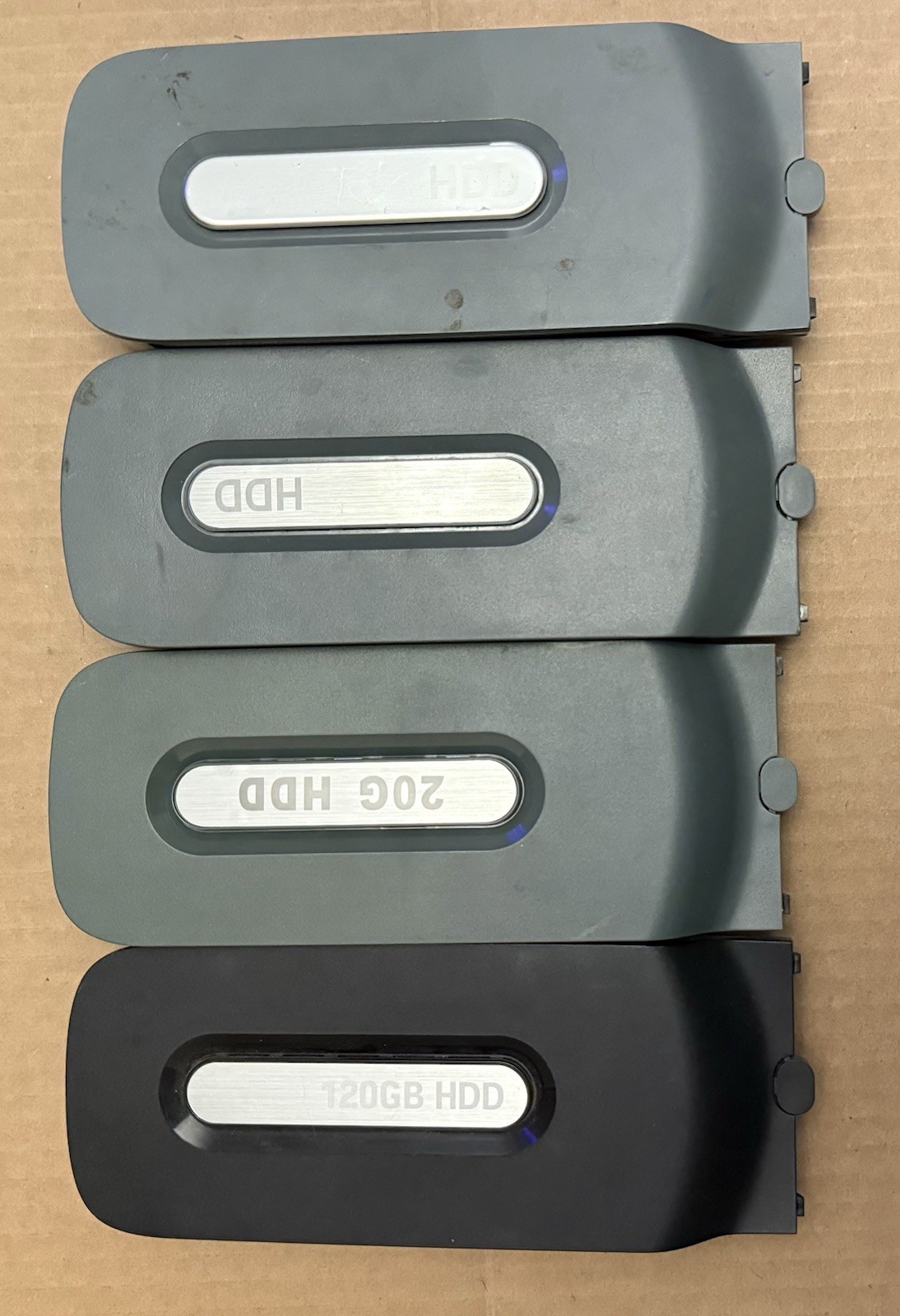 OEM LOT Of  4 Microsoft Xbox 360 Hard Drive HDD 20GB & 120GB - Tested