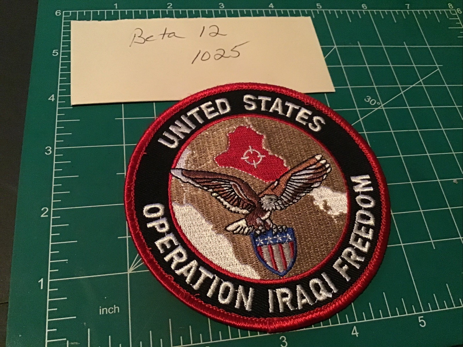 Operation Iraqi Freedom United States Patch