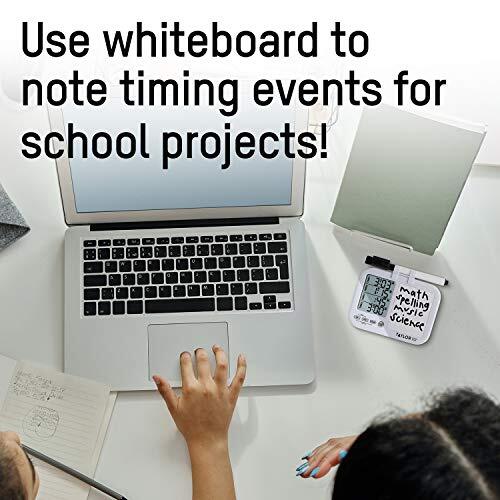 5849 with Whiteboard for School, Learning, Projects, Four-Event Digital Timer