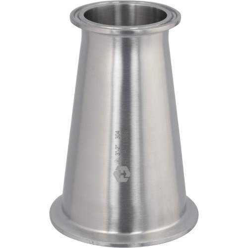 3 in. x 2 in. - ForgeFit® Stainless Tri-Clamp Concentric Reducer - Brewing