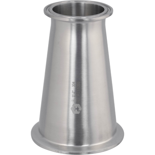 3 in. x 2 in. - ForgeFit® Stainless Tri-Clamp Concentric Reducer - Brewing