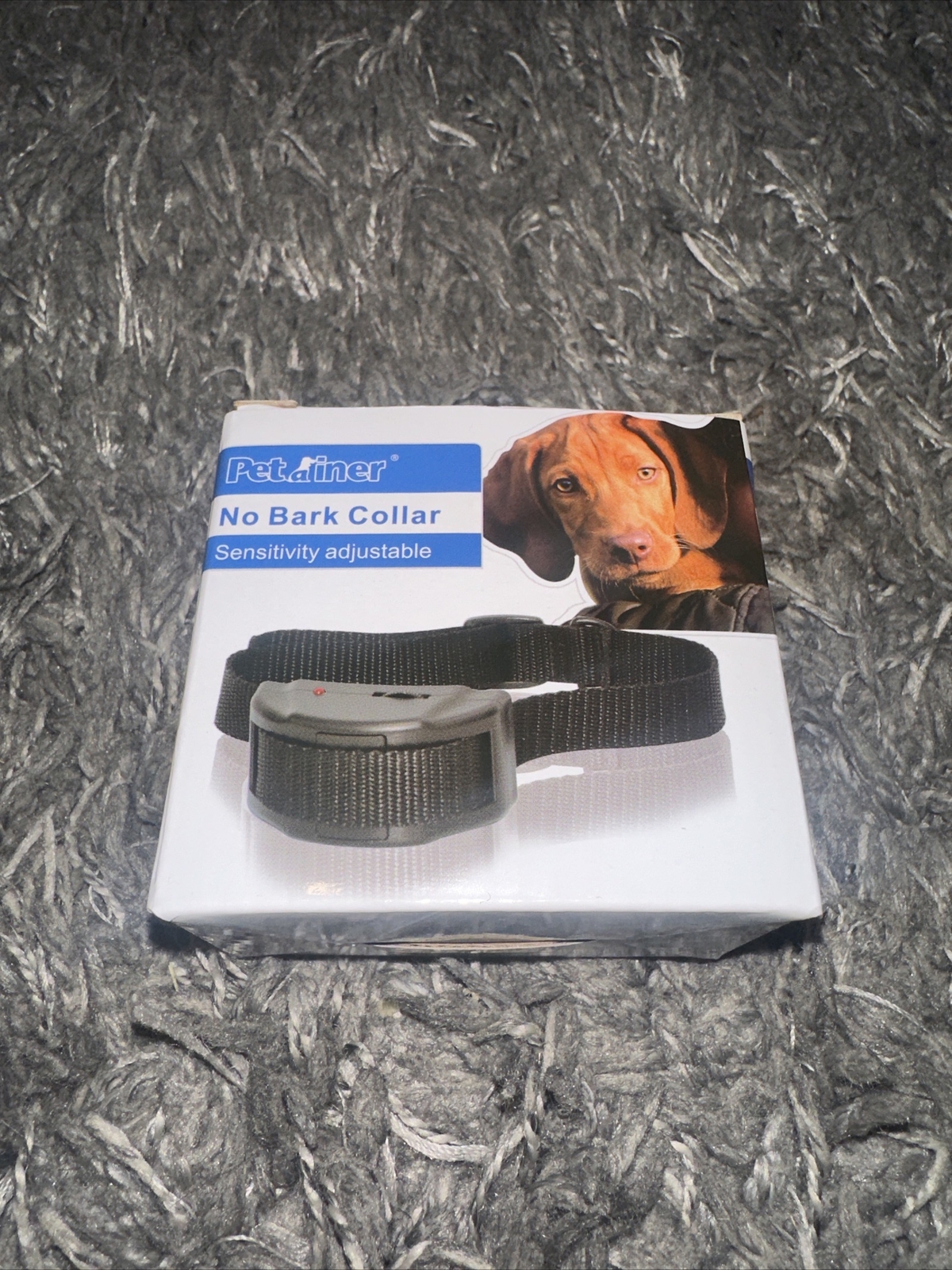New Petrainer PET852 Dog Training No Bark Collar Sensitivity Adjustable