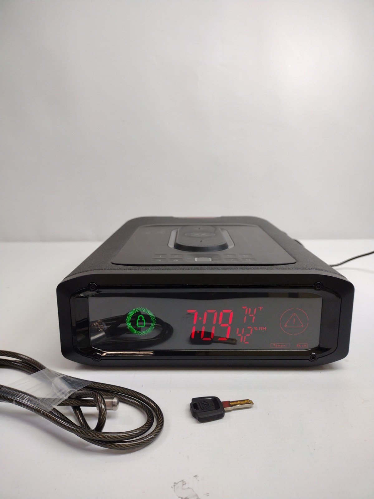 VAULTEK DS5I Smart Station Biometric Smart Safe w/ Dual Wireless Phone Charger
