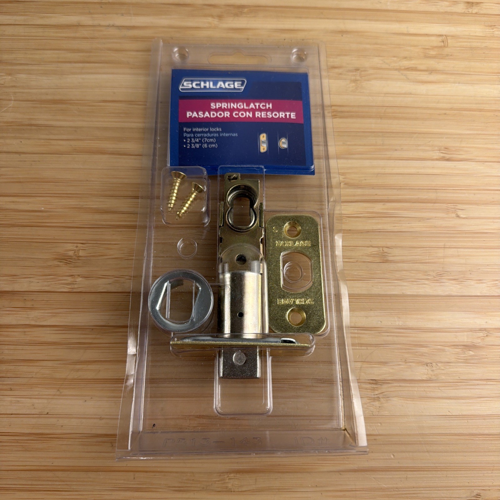 SCHLAGE Triple-Option Spring Latch -40-250 605 TRIPLE OPTION