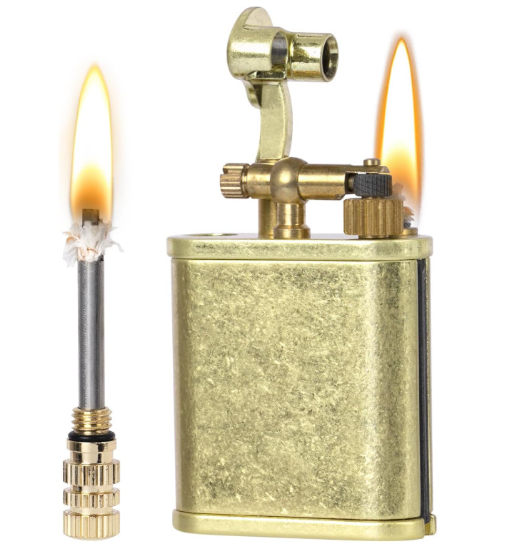 Vintage Old Fashion Trench Lighter Windproof Waterproof Antique Replica Retro