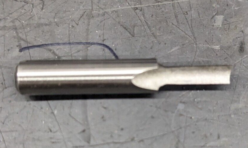 Tarpley Straight Router Bit 5/32" CD 1/4" SH HSS 21-271M Single Flute USA