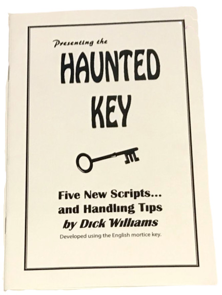 THE HAUNTED KEY BOOKLET Ghost Moves Hand Skeleton Close Up Spirit Spooky Book