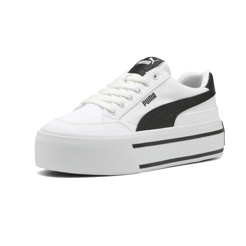 PUMA Court Classic Vulc Platform Womens White Sneakers Casual Shoes 40232901