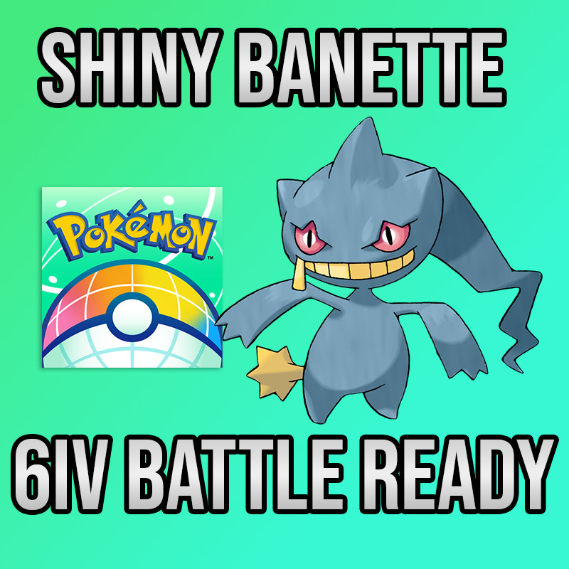 ✨6IV SHINY Banette + EVS🚀 POKEMON HOME✨Champions✨Online delivery⚡