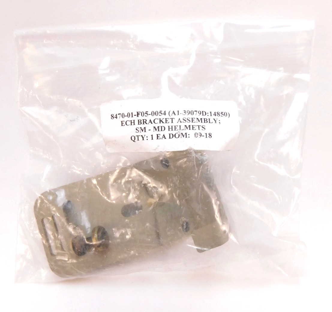 NEW USGI NVG RHINO Enhanced Combat Helmet ECH Mounting Bracket SM-MED w/ Screw