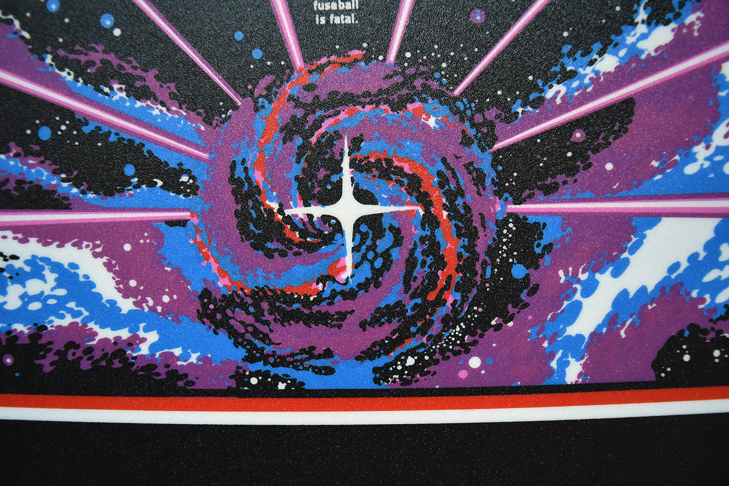 TEMPEST Full Sized Upright Control Panel Overlay Screen Printed from Atari Films