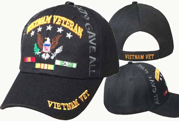 VIETNAM VETERAN, ALL GAVE SOME - SOME GAVE ALL Military Ball Cap