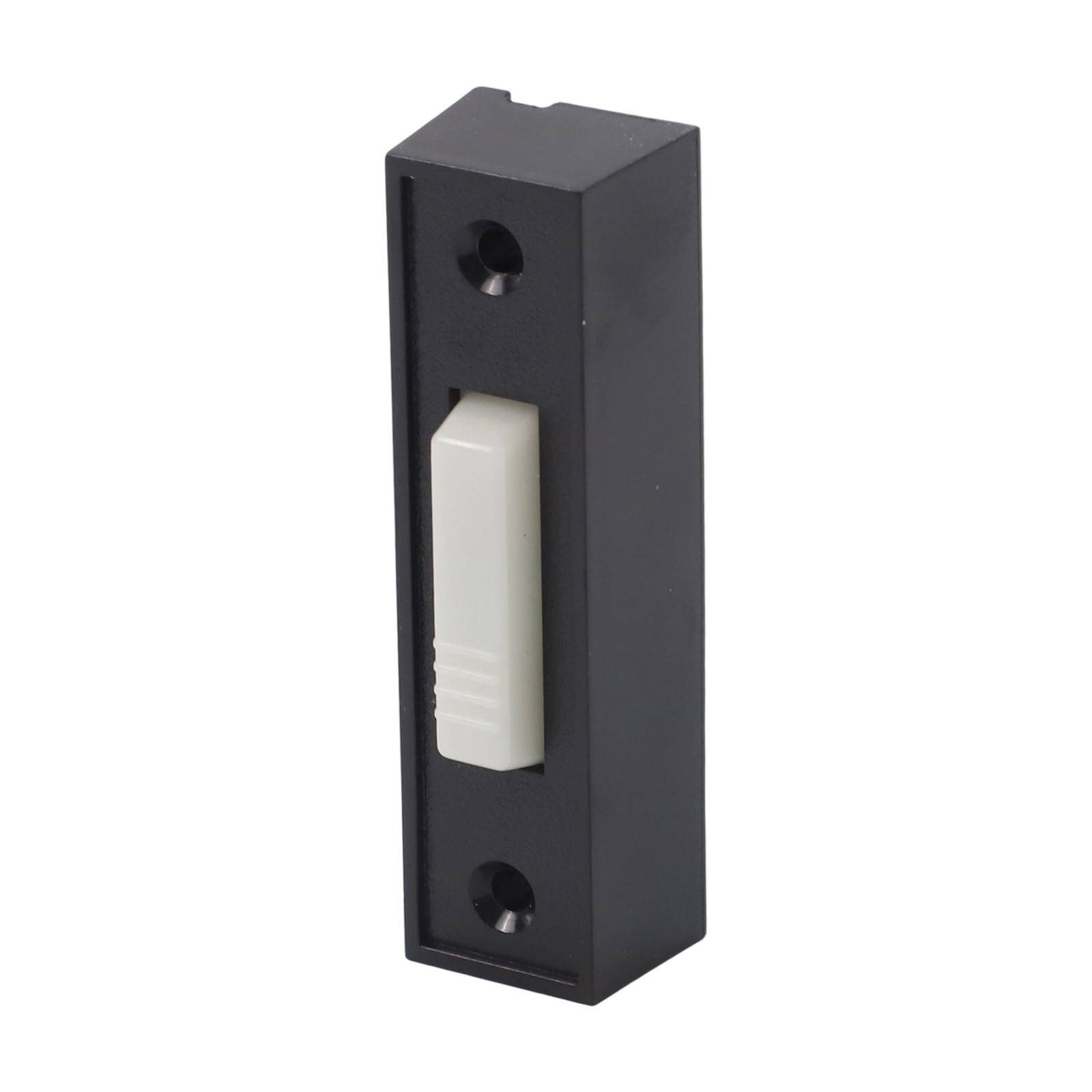 Wired Lighted Push Button in Black for Surface Mount Garage Door Opener
