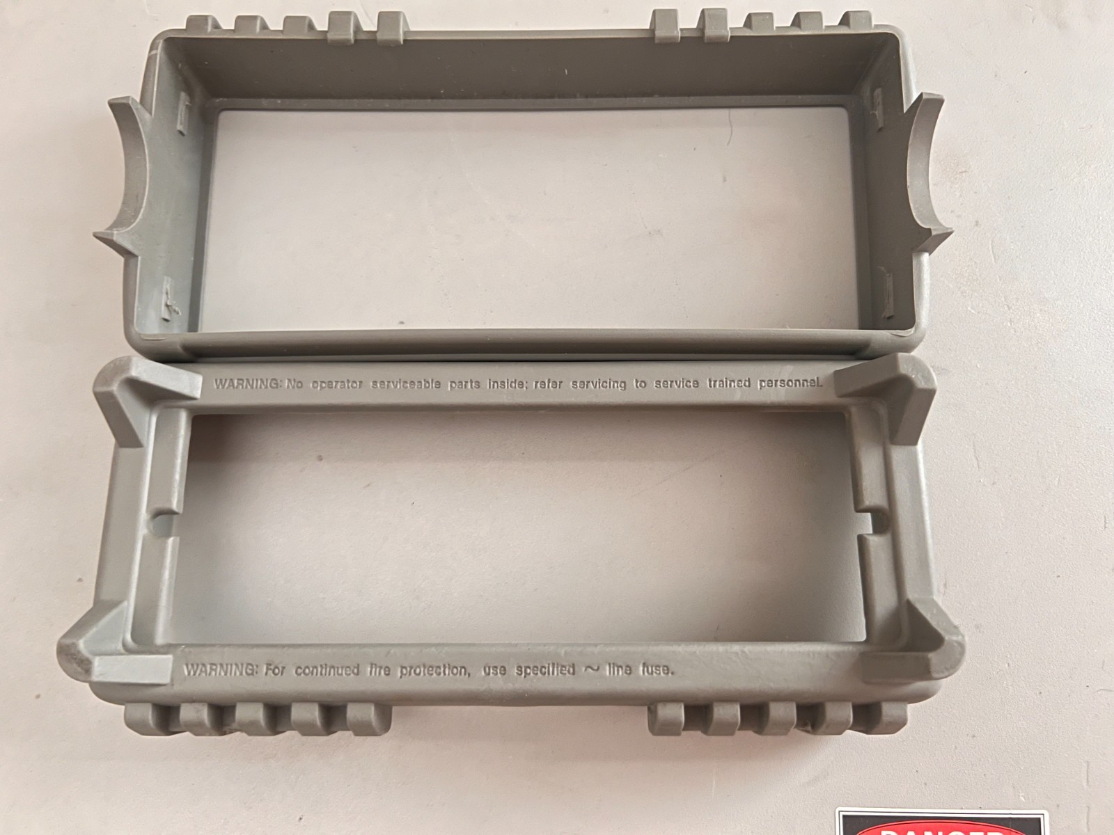 Agilent Keysight 34401-86020 Bumper Kit Light Grey, New Style for 34401/8163 etc