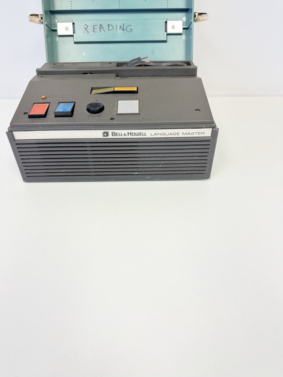 Vintage Bell & Howell 1757B Language Master Dual Speed Tested