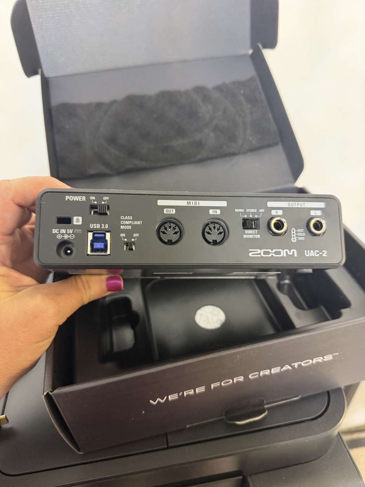 Zoom USB 3.0/2.0 Audio Converter