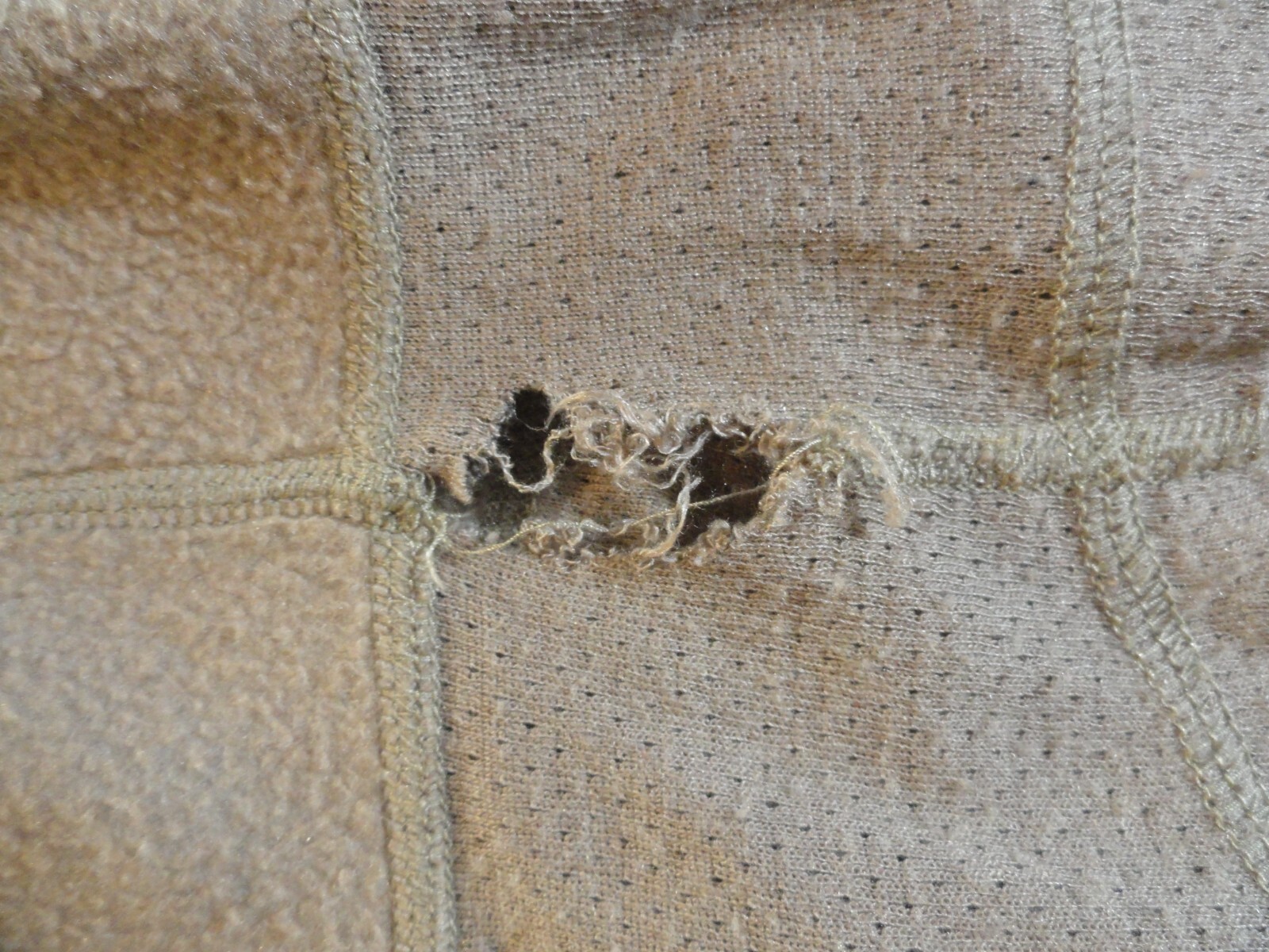 USGI US ARMY FLAME RESISTANT MOISTURE WICKING MIDWEIGHT TAN THERMAL PULLOVER XLR