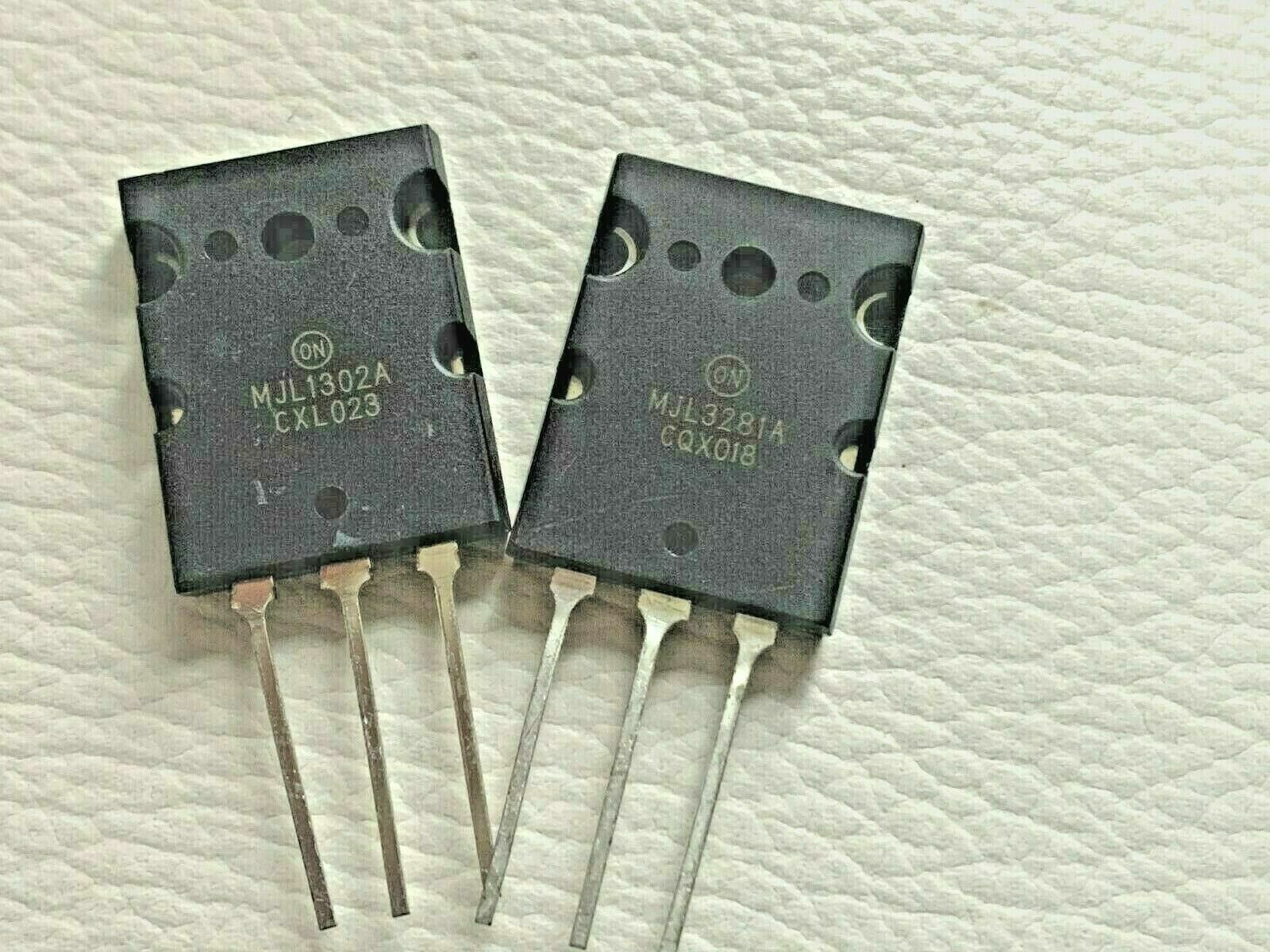 1 Pair | MJL1302A + MJL3281A | Audio Power Amp Transistor | 260V 15A