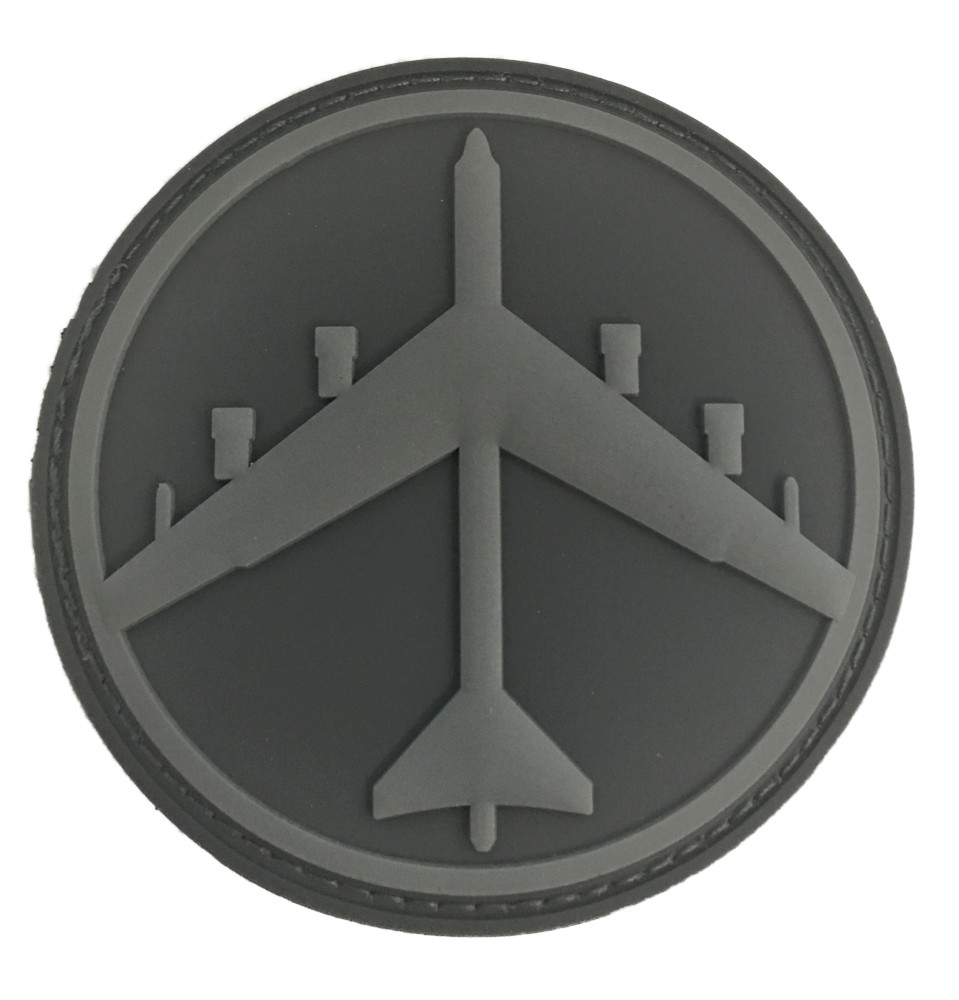 This Is My Peace Symbol B-52 PVC Patch (Stratofortress Buff Topgun F-35)  P251#2