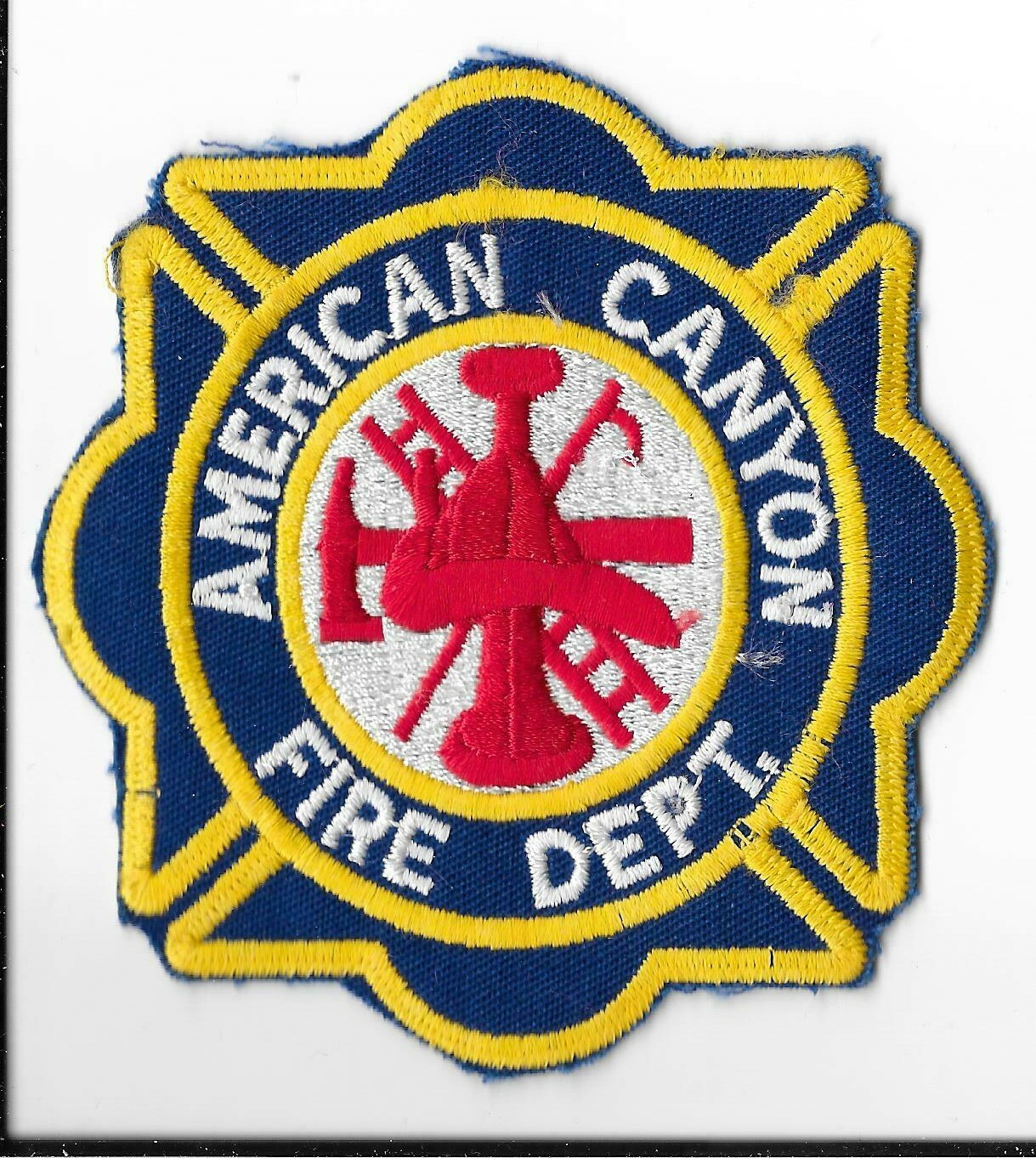American Canyon Fire Department, California Shoulder Patch V1