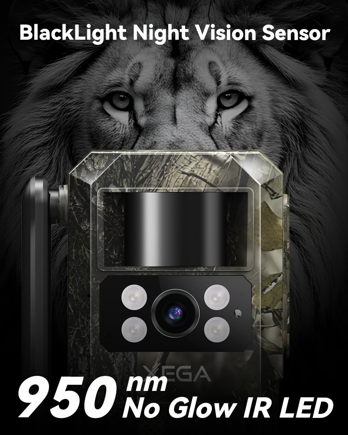 Remote Wildlife Surveillance with 4G LTE Trail Camera - TF and Cloud Storage