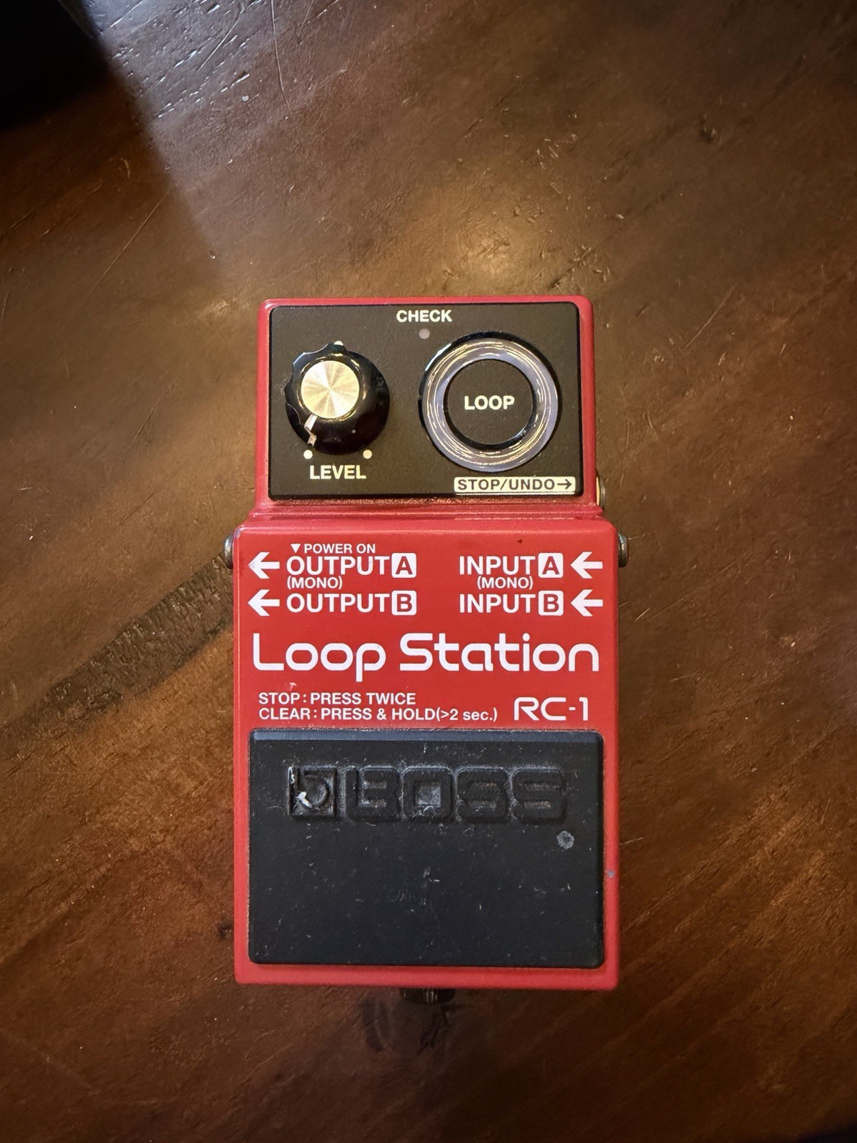 BOSS RC-1 Loop Station Digital Looper Pedal for Electric Guitar & Bass | TESTED