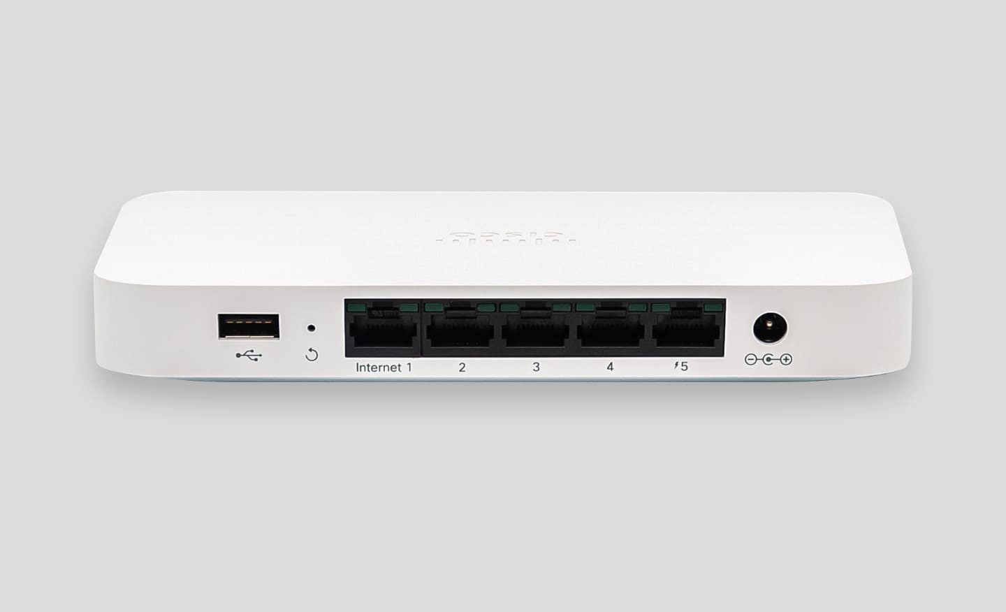 Cisco Meraki Go GX20-HW-US 5-Port Security Gateway Router Cloud Managed Firewall