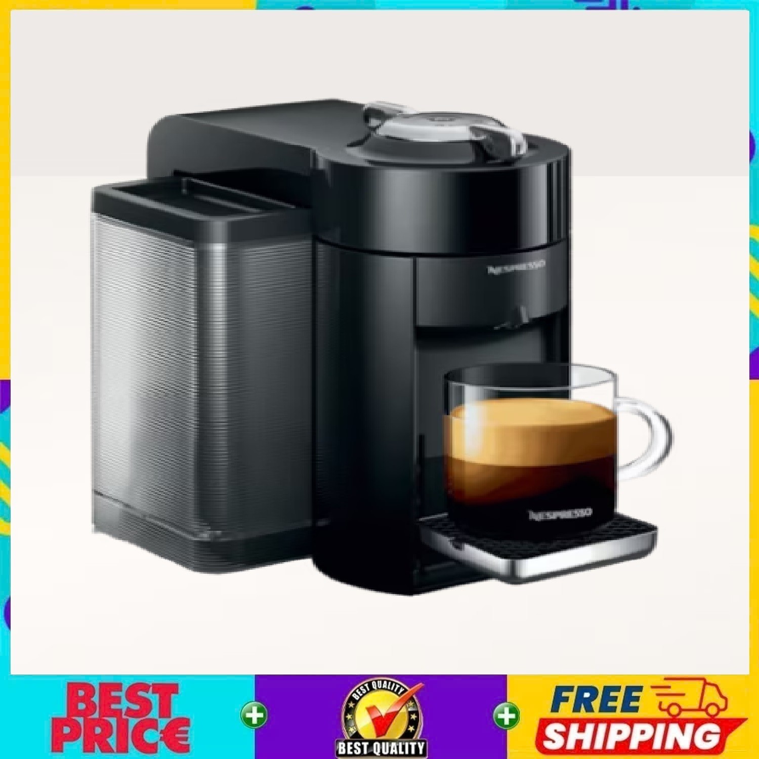Nespresso Evoluo Piano Black
