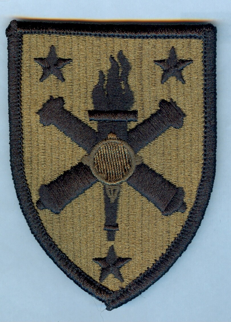 US ARMY WARRANT OFFICER CAREER CENTER SHOULDER PATCH  .. MULTICAM / OCP VAR  - X