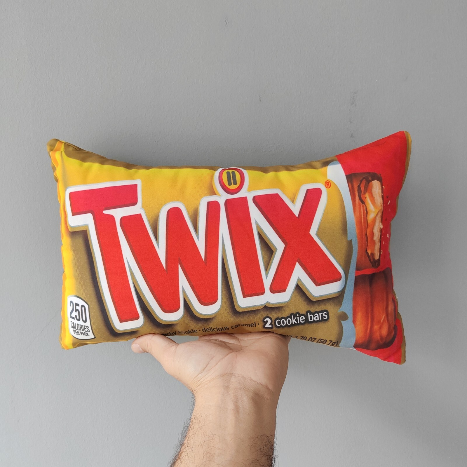 Twix Pillow,Ornament Toys,Novelty pillow,Food shaped pillow,Couch Pillow
