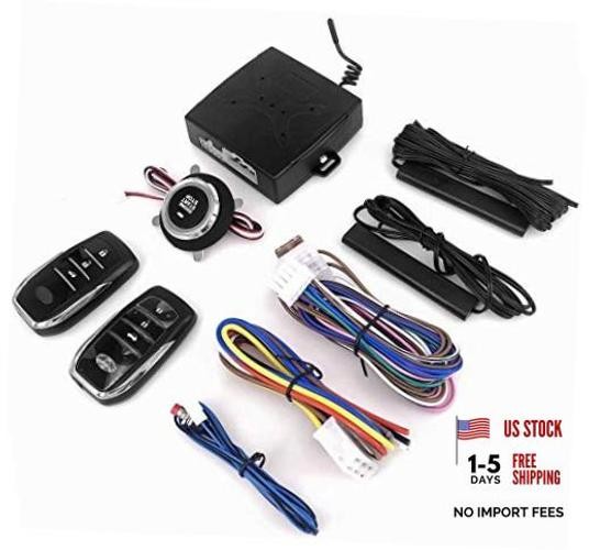 Passive Keyless Entry System for DC12V Universal Cars, PKE Engine For Toyota
