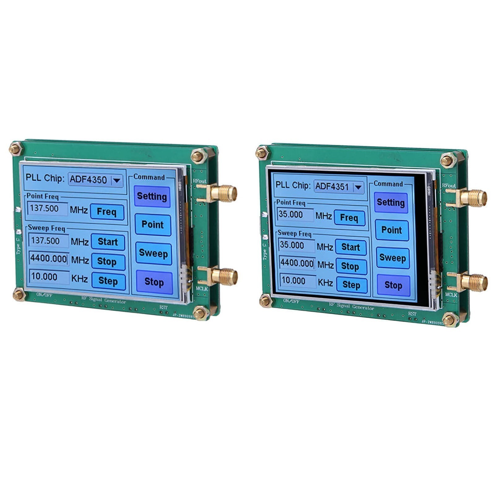 Signal Generator Full Touch Screen RF Sweep Frequency PC Control with Data Cable