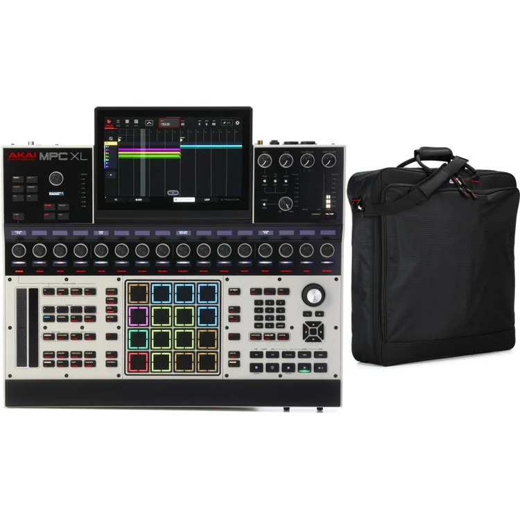 Akai Professional MPC XL Standalone Music Production Center with Mixer Bag